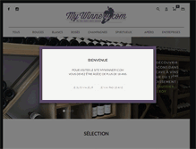 Tablet Screenshot of mywinnery.com